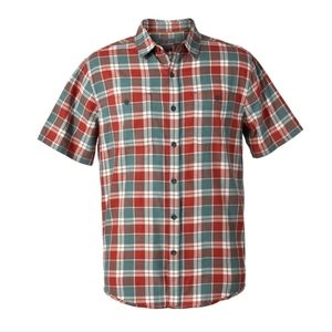 Royal Robbins Men's Point Reyes Plaid Shirt Sleeve Button Down Shirt | Size S